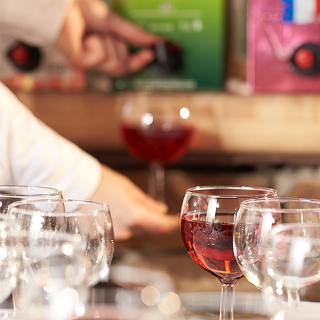 Bag-in-Box Weine bei METRO