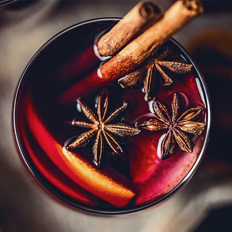 Traditioneller Glühwein