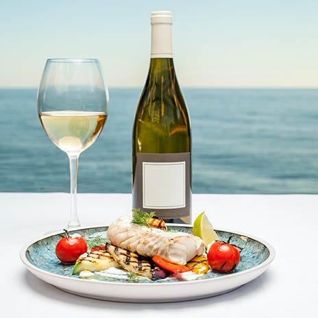 Weingut mit Seeblick