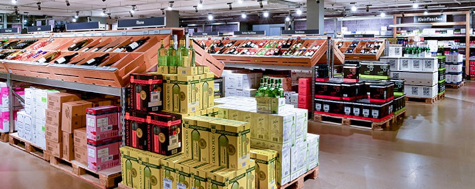 Weinhalle METRO München-Freimann