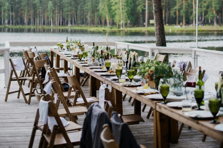 Patio Dining Sets for Catered Events