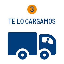 Entrega, te lo cargamos