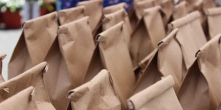 Donación de alimentos