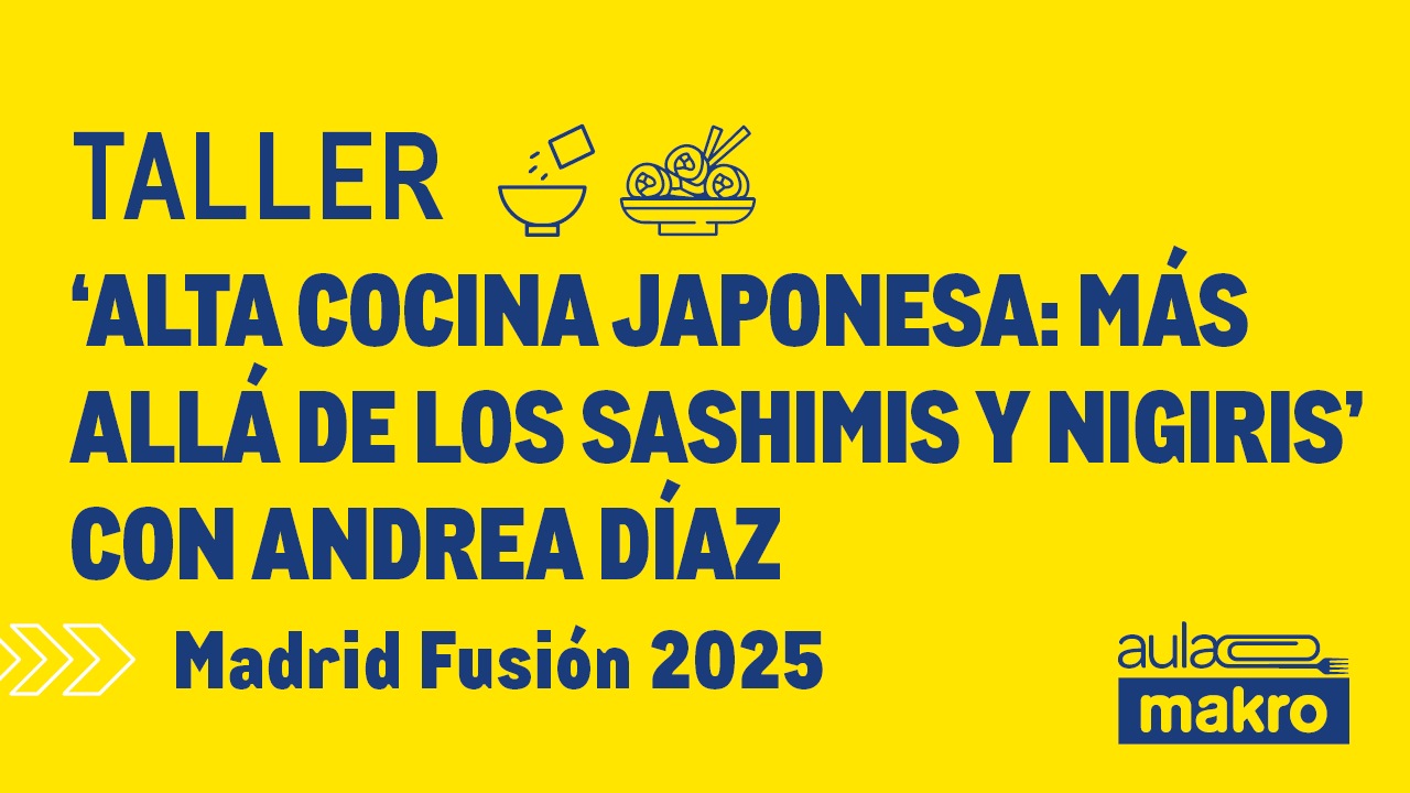 Alta cocina japonesa con Andrea Díaz