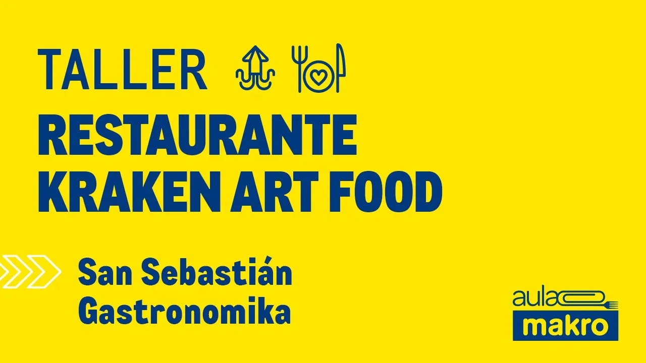 Taller restaurante Kraken Art Food - San Sebastián Gastronomika