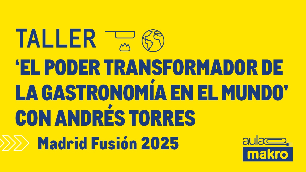 El poder transformador de la gastronomía en el mundo con Andrés Torres