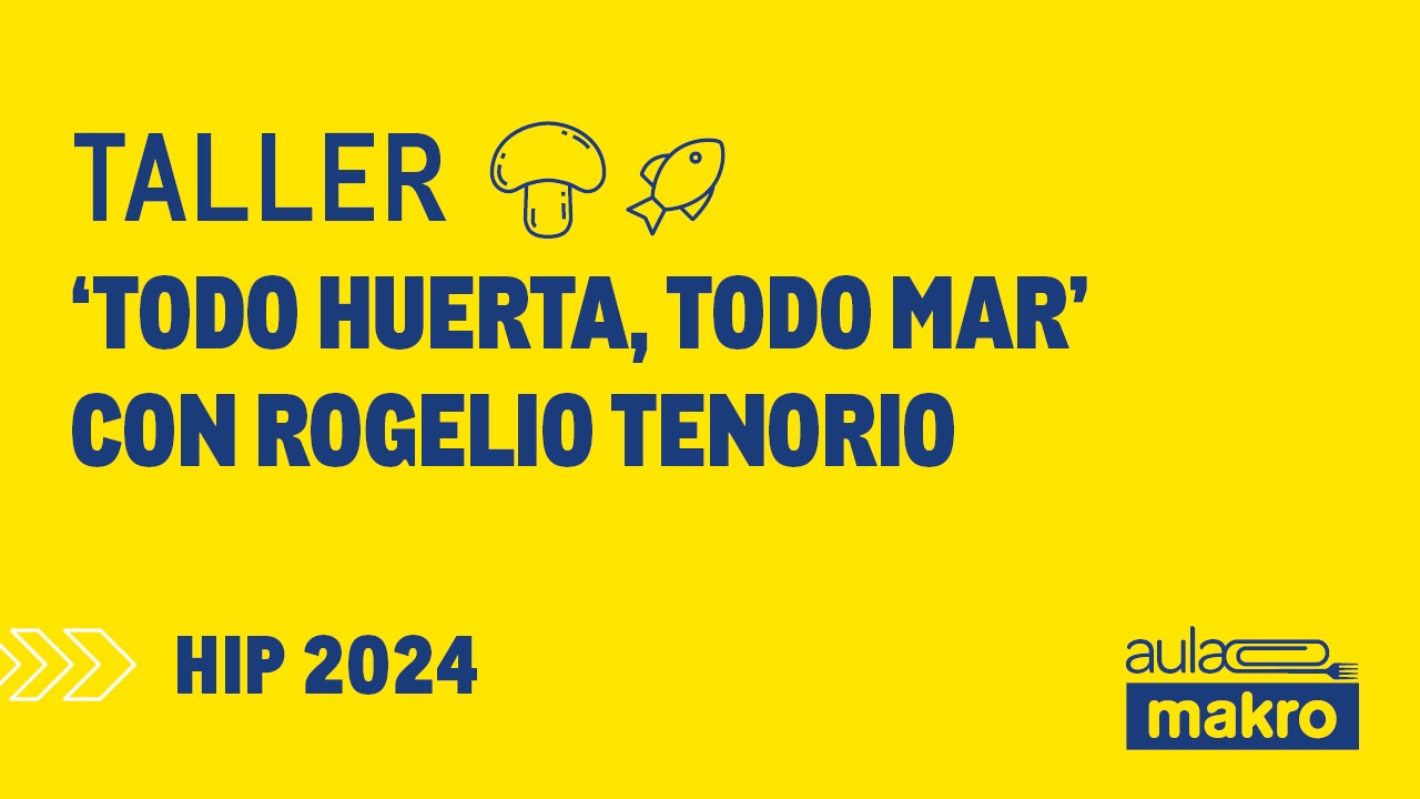 Taller 'Todo Huerta, todo mar' con rogelio Tenorio