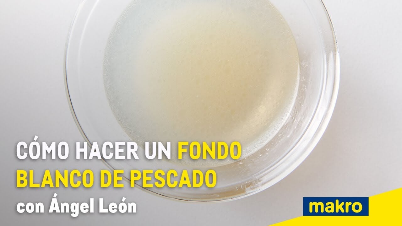 Cómo hacer un fondo de pescado blanco