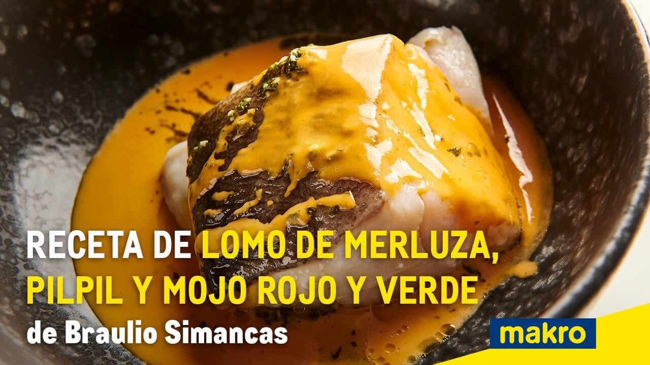 Lomos de merluza con mojos canarios