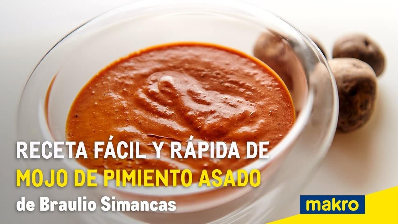 Mojo de pimiento rojo asado y orégano
