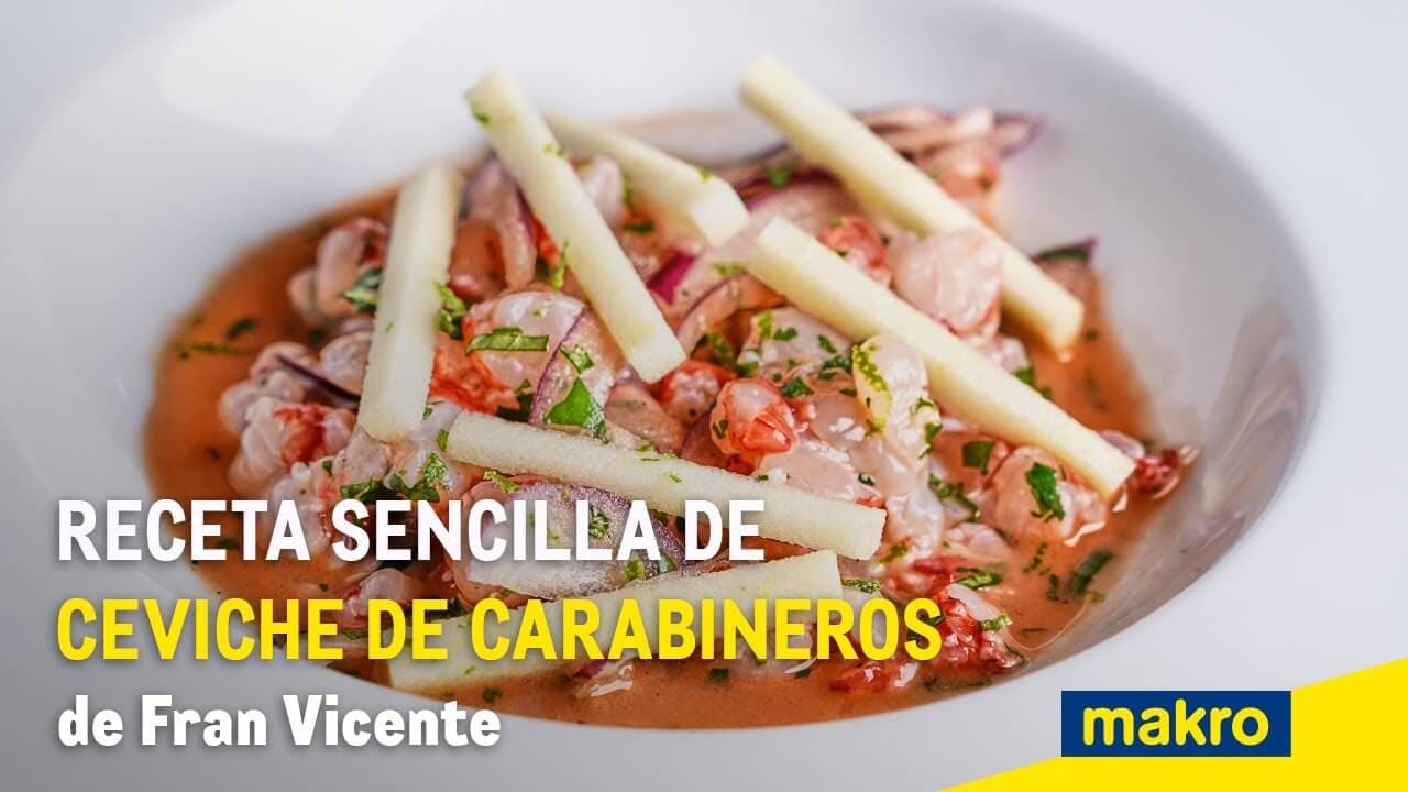 Ceviche de carabineros