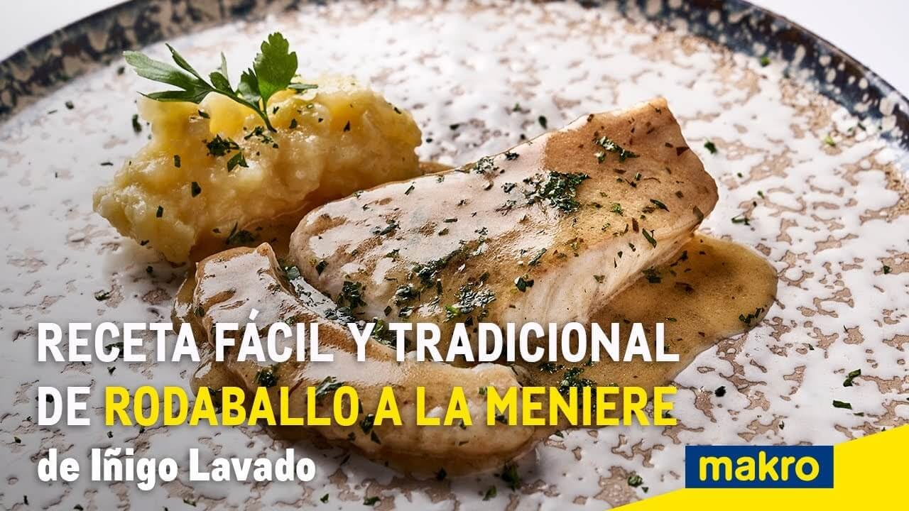 Rodaballo a la meniere