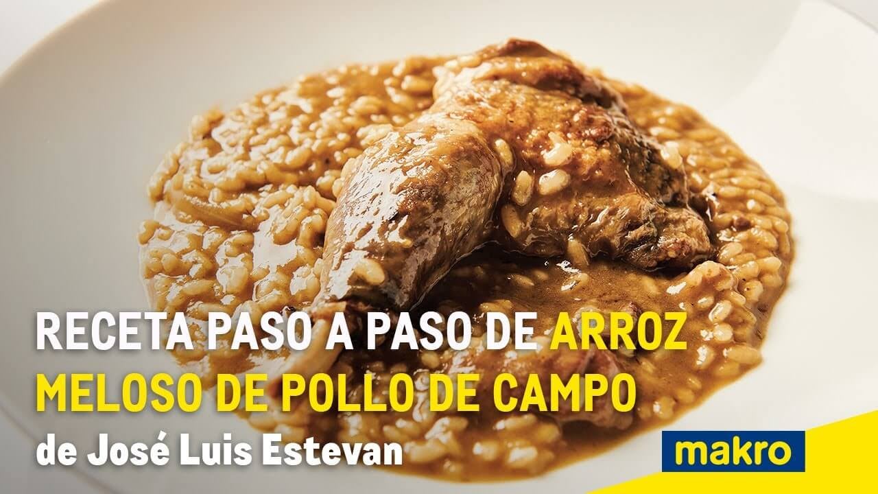 Arroz meloso de pollo