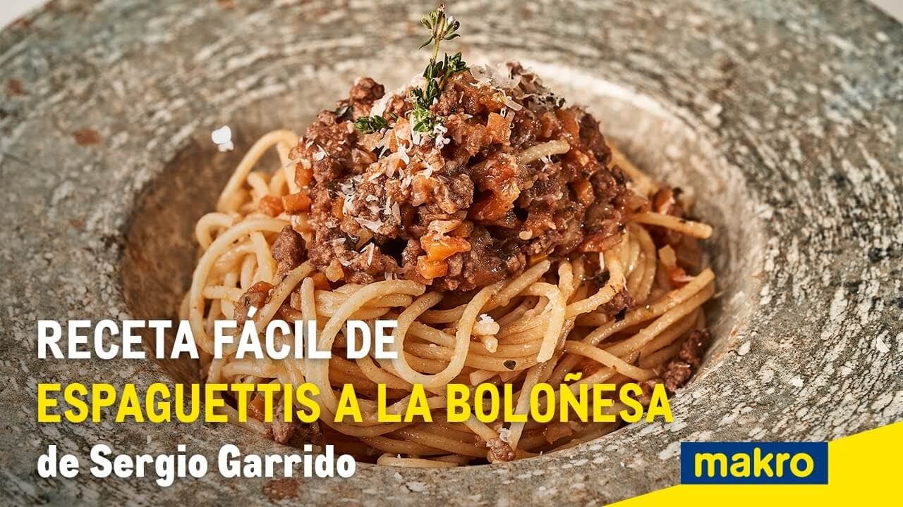 Espaguetis boloñesa