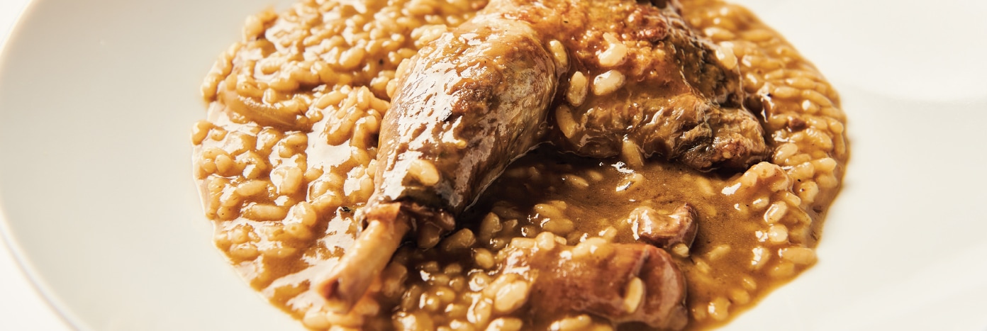 Arroz meloso de pollo - José Luis Estevan