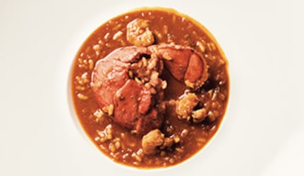 Arroz caldoso de bogavante