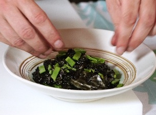 Receta arroz meloso de chipirón y tirabeques - Paso 6