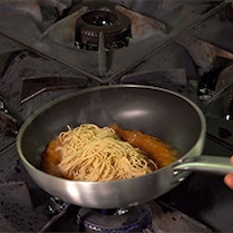 Noodles con langostinos - Paso 5