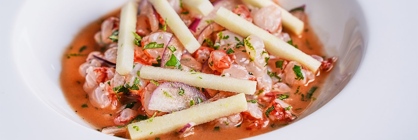 Ceviche de carabineros - Fran Vicente