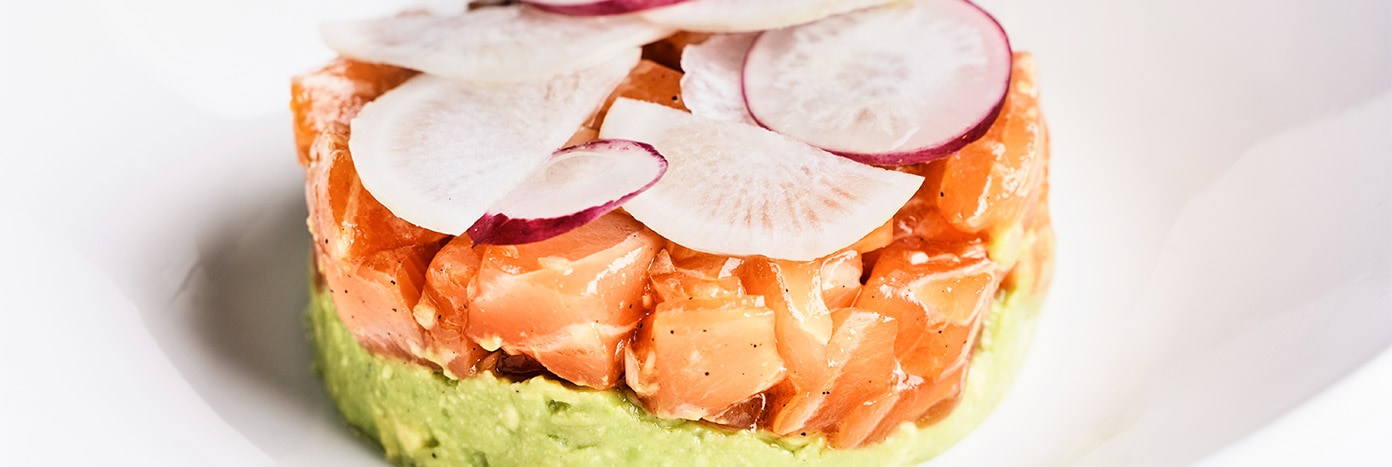 Tartar de salmón y aguacate - Fran Vicente