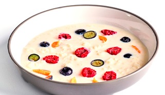 Arroz con leche preparado en 2 minutos