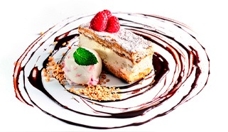 Milhojas de nata rápido para hostelería