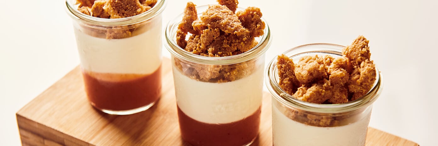 Receta de panna cotta de frutos rojos