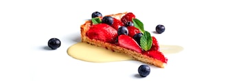 Tarta de fresas rápida para hostelería