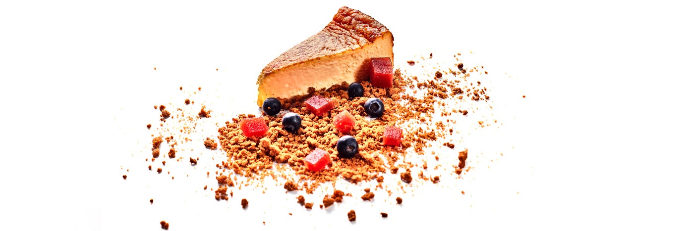 Receta de tarta de queso rápida para hostelería
