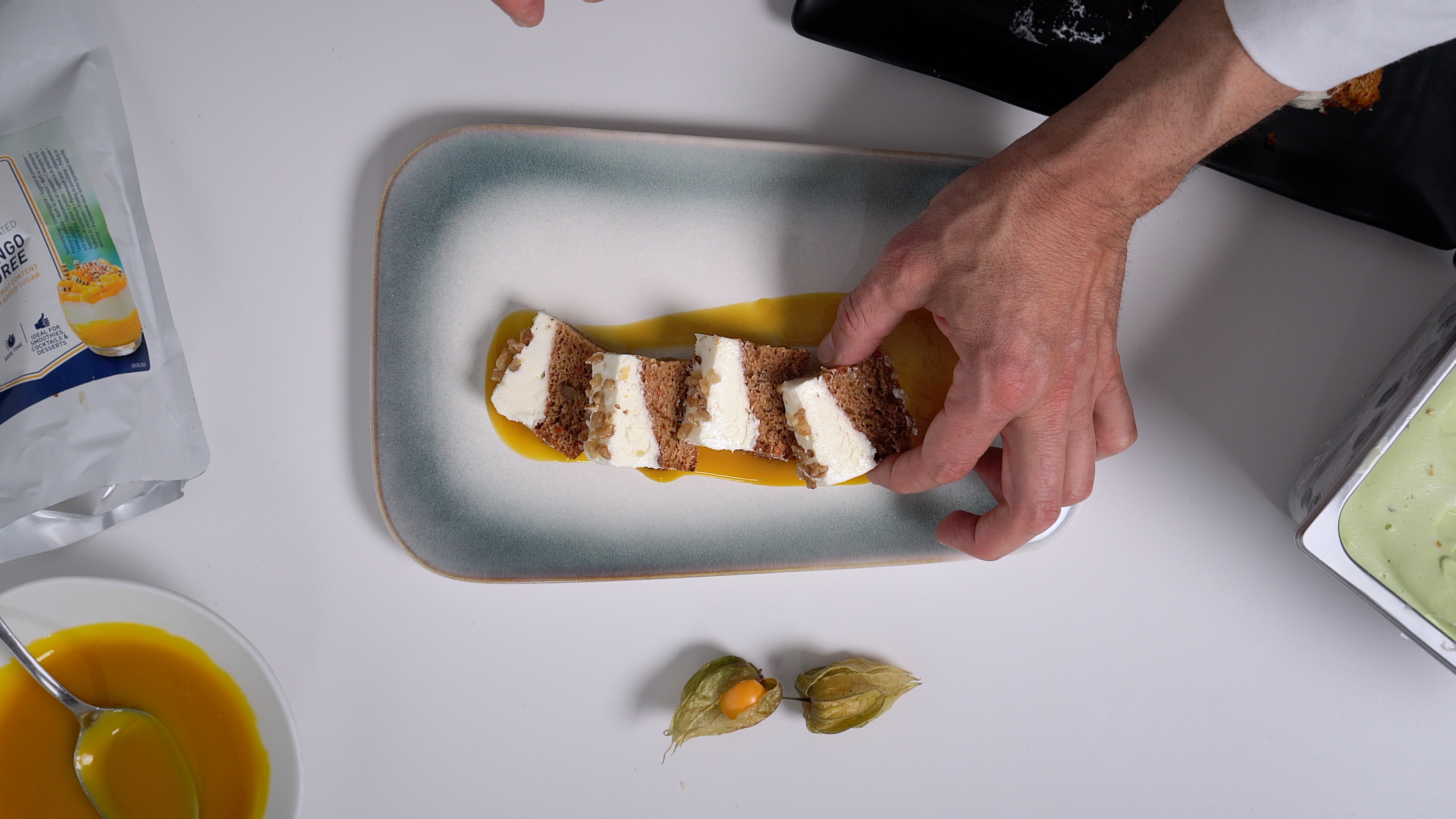 Receta de tarta de zanahoria rápida para hostelería - Paso 2