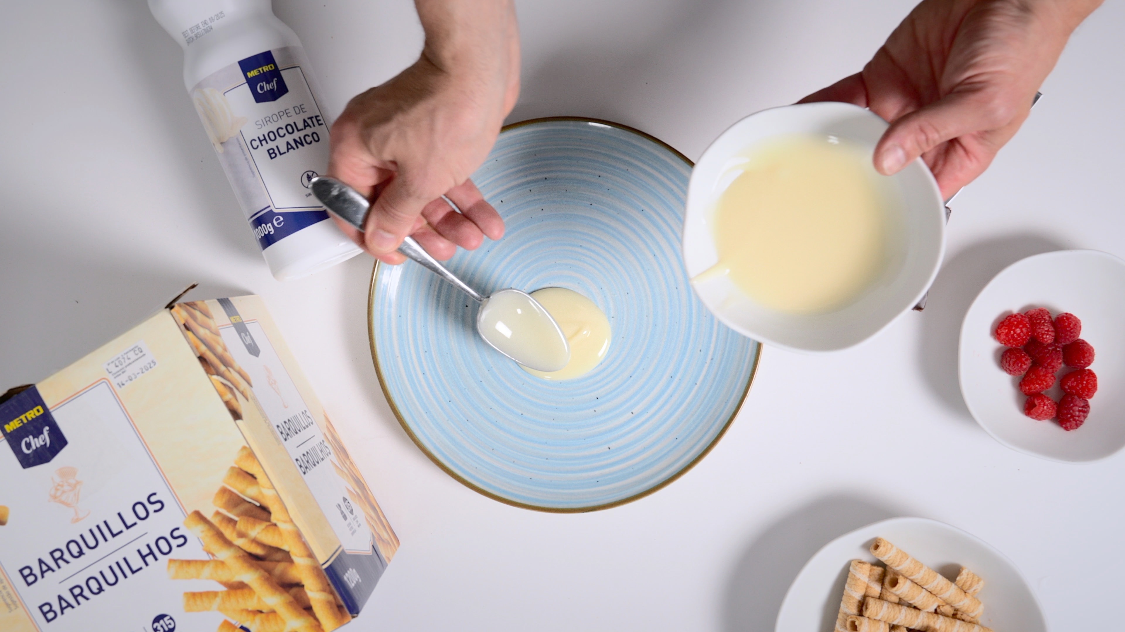 Receta de tarta Sacher fácil de preparar para hostelería - Paso 1