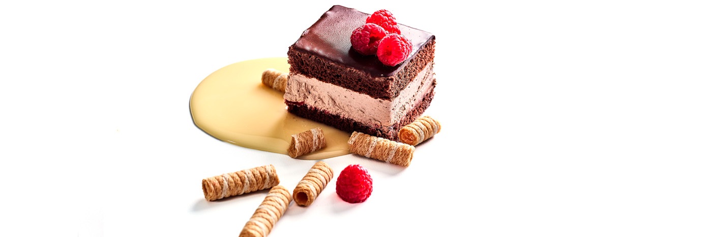 Receta de tarta Sacher fácil de preparar para hostelería