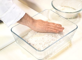 Cómo utilizar salmuera sólida - Paso 3