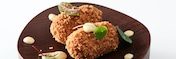 Plato croquetas de boletus