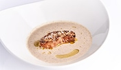 Emulsión de coliflor con foie