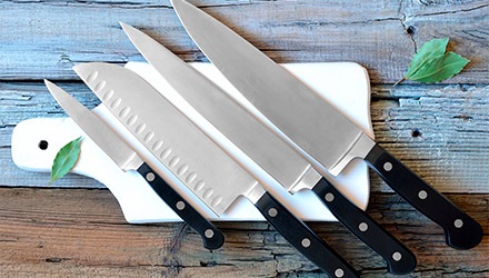 Machetes de Makro para cocinas profesionales