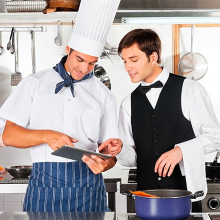 Textil de Makro para profesionales de la hostelería