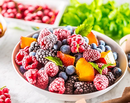 Frutas y verduras congeladas para hostelería · Fruteria Makro