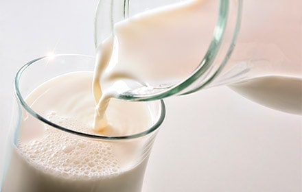 Leche con calcio