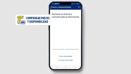 comprobar precio y disponibilidad