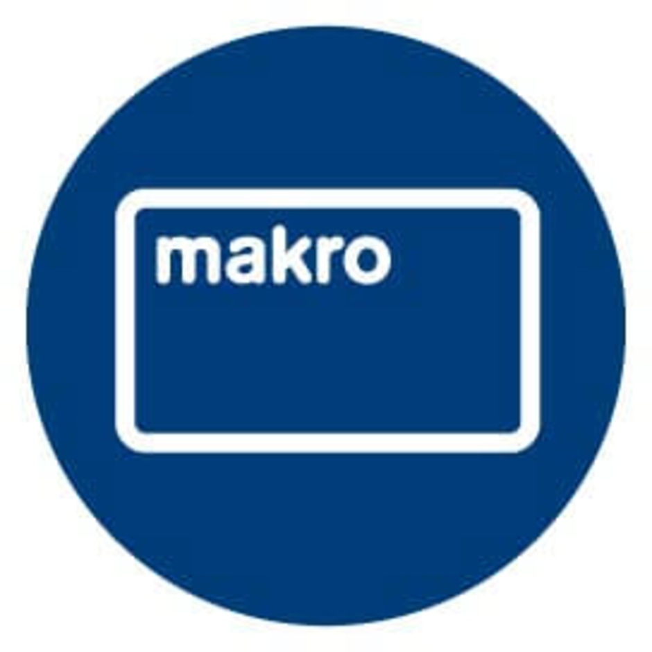 app Makro, tarjeta