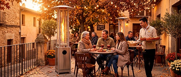 terraza invierno restaurante
