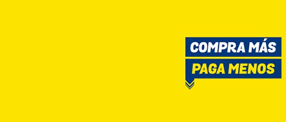 Compra más paga menos 