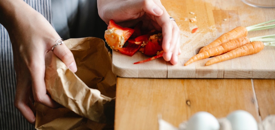 Estrategias para reducir desperdicio de comida