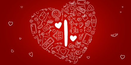 descuentos para San Valentín