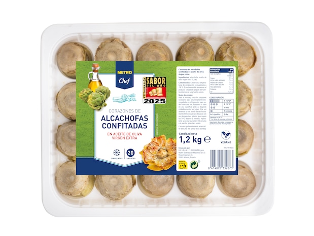 Alcachofas confitadas METRO Chef
