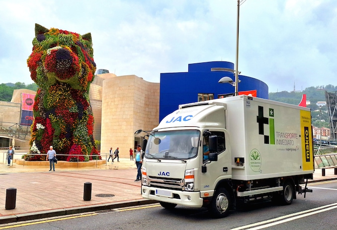 camion electrico Makro Bilbao