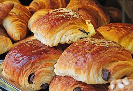 Viennoiserie  pain chocolat