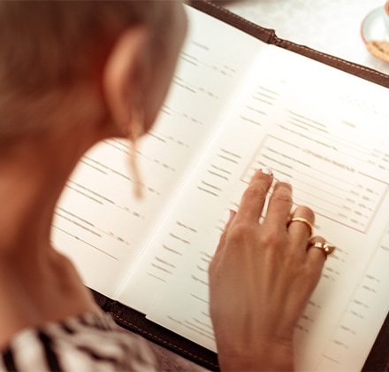 Présenter une carte soignée