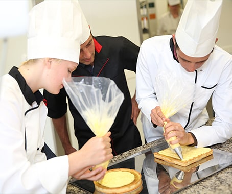 Apprentis Chef en formation